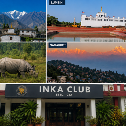Kathmandu Pokhara Jomsom Lumbini Chitwan Nagarkot Tour Package